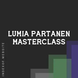 Lumia Partanen Masterclass | Indexof