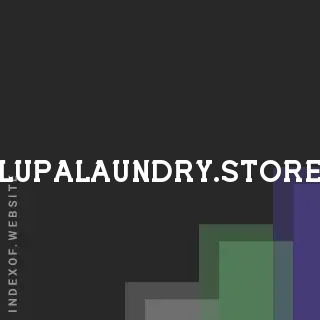 lupalaundry.store by Birta Gunnarsson site -  Indexof
