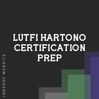 Lutfi Hartono Certification Prep | Indexof
