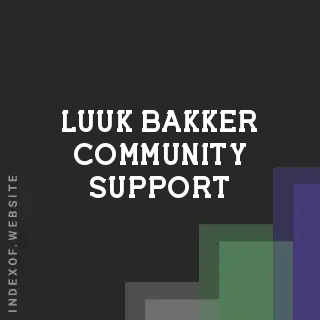 Luuk Bakker Community Support | Indexof