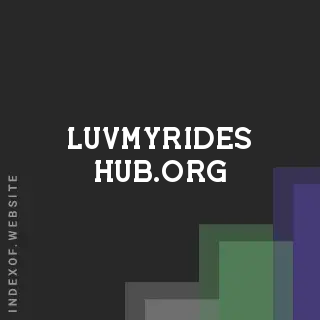 luvmyrides-hub.org by Oscar Jensen site -  Indexof