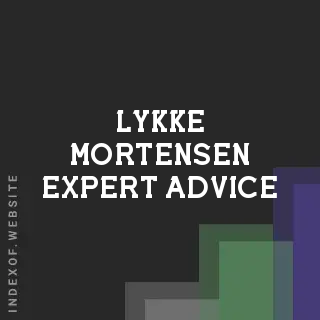 Lykke Mortensen Expert Advice | Indexof