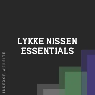 Lykke Nissen Essentials | Indexof