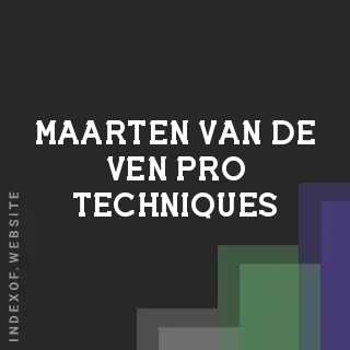 Maarten van de Ven Pro Techniques | Indexof