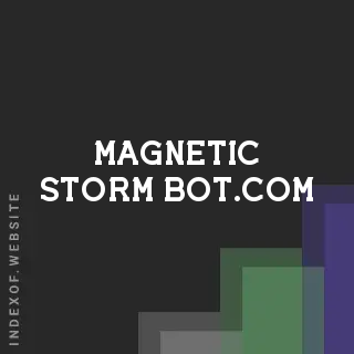 magnetic-storm-bot.com by Hikmat Samy site -  Indexof