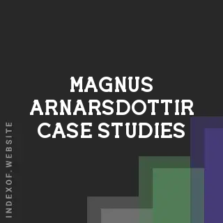 Magnus Arnarsdottir Case Studies | Indexof