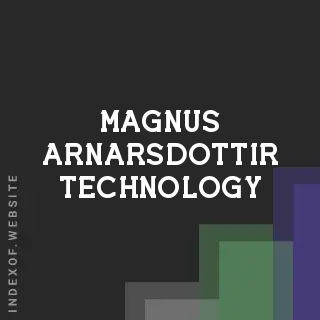 Magnus Arnarsdottir Technology | Indexof
