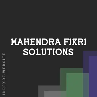 Mahendra Fikri Solutions | Indexof