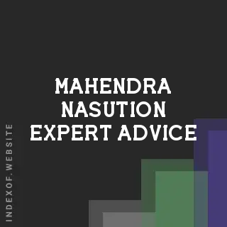 Mahendra Nasution Expert Advice | Indexof