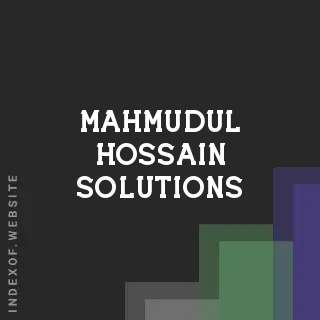 Mahmudul Hossain Solutions | Indexof