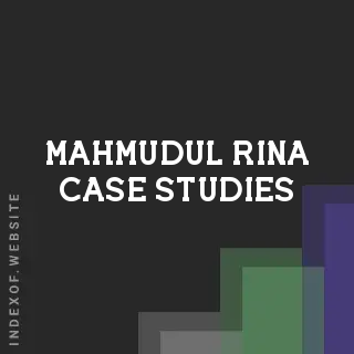 Mahmudul Rina Case Studies | Indexof