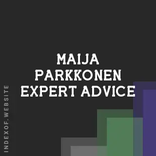 Maija Parkkonen Expert Advice | Indexof