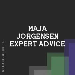 Maja Jorgensen Expert Advice | Indexof