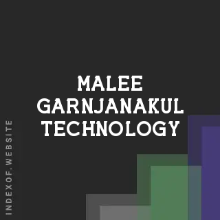 Malee Garnjanakul Technology | Indexof