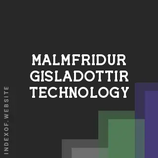 Malmfridur Gisladottir Technology | Indexof