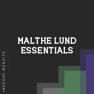 Malthe Lund Essentials | Indexof