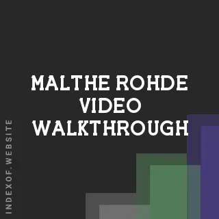 Malthe Rohde Video Walkthrough | Indexof