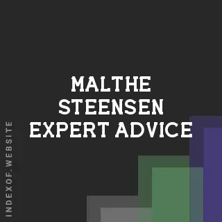 Malthe Steensen Expert Advice | Indexof