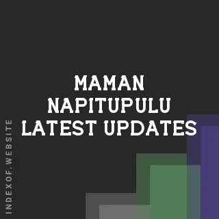 Maman Napitupulu Latest Updates | Indexof