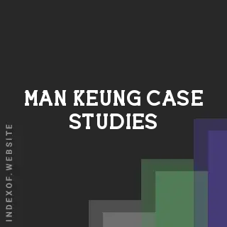 Man Keung Case Studies | Indexof