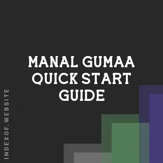 Manal Gumaa Quick Start Guide | Indexof