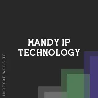 Mandy Ip Technology | Indexof