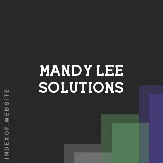 Mandy Lee Solutions | Indexof