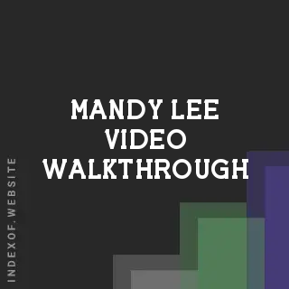 Mandy Lee Video Walkthrough | Indexof