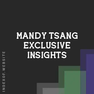 Mandy Tsang Exclusive Insights | Indexof