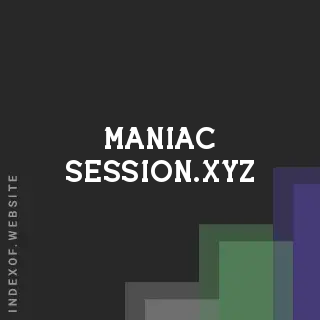 maniac-session.xyz by Zahra Hidayat site -  Indexof