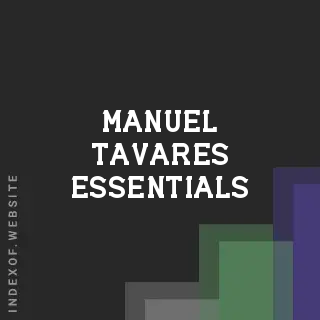 Manuel Tavares Essentials | Indexof