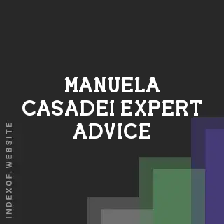 Manuela Casadei Expert Advice | Indexof