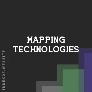 mapping technologies | Indexof