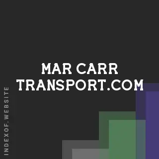 mar-carr-transport.com by Kartika Hasibuan site -  Indexof