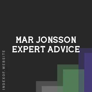 Mar Jonsson Expert Advice | Indexof