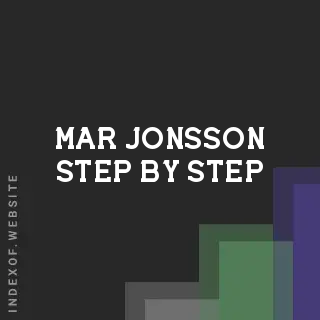 Mar Jonsson Step-by-Step | Indexof