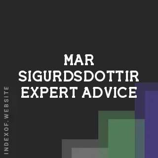Mar Sigurdsdottir Expert Advice | Indexof