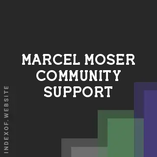 Marcel Moser Community Support | Indexof