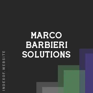 Marco Barbieri Solutions | Indexof