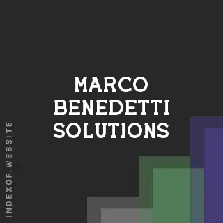 Marco Benedetti Solutions | Indexof