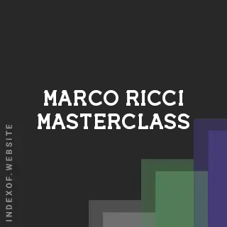 Marco Ricci Masterclass | Indexof