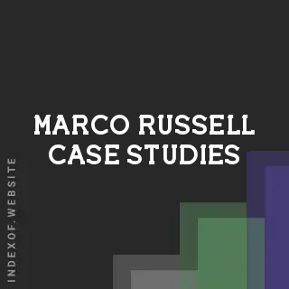 Marco Russell Case Studies | Indexof