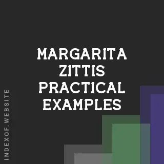 Margarita Zittis Practical Examples | Indexof