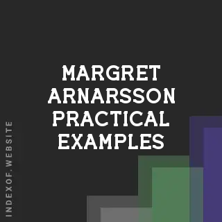 Margret Arnarsson Practical Examples | Indexof