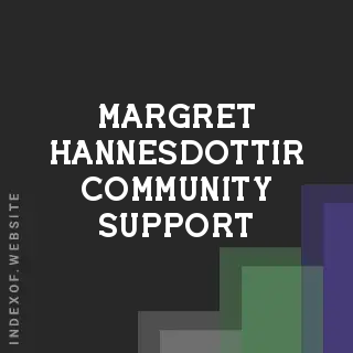 Margret Hannesdottir Community Support | Indexof