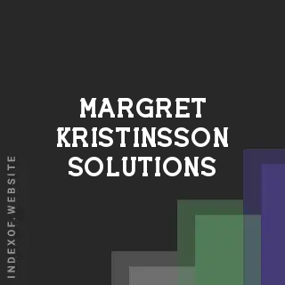 Margret Kristinsson Solutions | Indexof