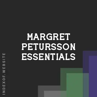 Margret Petursson Essentials | Indexof