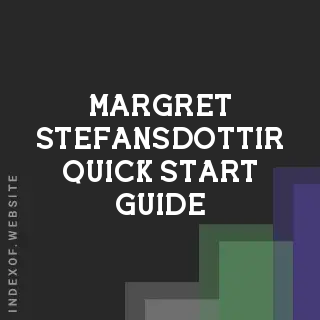 Margret Stefansdottir Quick Start Guide | Indexof