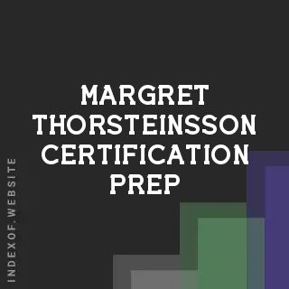 Margret Thorsteinsson Certification Prep | Indexof