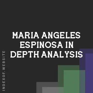 Maria Angeles Espinosa In-Depth Analysis | Indexof